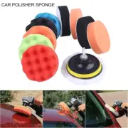 12pcs 3" Buffing Waxing Polishing Sponge Pads Kit Set For Car Polisher Drill ._.