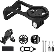 Ycle Computer Camera Mount Holder Front Bike Sports Camera Mount Bike Handlebar Mount Handle Bar Computer Mount Repla Ent for Bryton Cateye Black