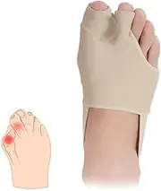 Bunion Corrector, Bunion Relief Orthopedic Sleeve Socks, Big joint Tailors Toe Separators Spacers Straighteners, Ball of Foot Cushions Splint, for hallux Valgus Foot Pain (Colour of skin, S)