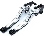 Adjustable Brake Clutch Levers Motorcycle Accessories Folding Extendable Brake Clutch Levers for DL 1000 DL1000 for V-Strom 2002-2020(C4)