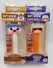 Lot Of 2 New Hanna Barbera Funko Pop Pez Dispensers Atom Ant & Ricochet Rabbit
