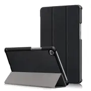 Tri Fold Case Cover For 8.4 Inch Huawei Mediapad M6 Tablet BLACK COLOR