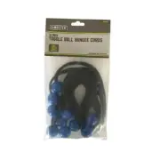 Max Co Ltd 10-Pack Bungee Cords With Toggle Balls