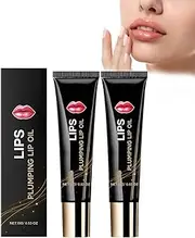 Plumpify Plumping Serum Oil, Plumpify Lip Oil Plumper, Hydrating Lip Gloss Set, Moisturizing and Hydrating for Dry lips, for All Skin Types (2PCS)