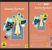 Amelia Earhart - Aviator - Piccolina Mudpuppy STEM 50 Puzzle - New In Box