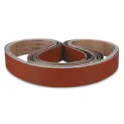 2" x 72" 80 Grit Knife Maker Ceramic Sanding Belt Kit Metal Grinding - 10 PACK