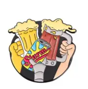 Futurama ENAMEL PIN - Drinks - Free AU Post - AU Stock