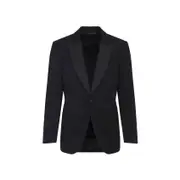 [Tom Ford] Tom Ford-Black Tuxedo Wool Jacket-Uomo 52 IT
