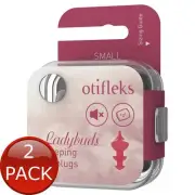 2 x Otifleks Ladybud Ear Plugs Sml