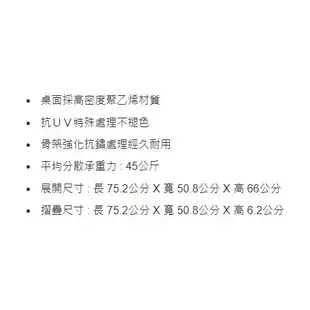 （宅配免運）折疊桌 折合桌 Lifetime 個人折疊桌 可攜式書桌 工作桌 餐桌 野餐 露營桌 好市多代購 戶外桌椅