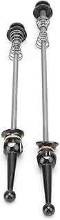 ANKROYU Bicycle Quick Release Lever Titanium Aluminum Alloy Bike Hub Quick Release Rod Quick Release Skewer Lightweight Durable Front Rear Quick Release for Mountain Road BMX Bikes