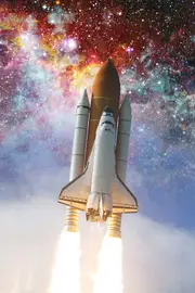 [Namly Design] Poster - Space Shuttle Launch