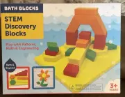 Stem Discovery Blocks STEM Tower Educational Bath Toy Pool Toy. New In Box