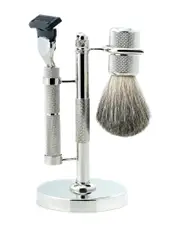 Bey-Berk Fusion Razor & Pure Badger Brush