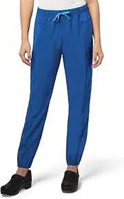 CARHARTT Women's Force Modern Fit Jogger Scrub Pant, Royal, XS