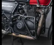 "ENGINE FRAME, BLACK" FIT FOR ROYAL ENFIELD SCRAM 411 (for: Royal Enfield)