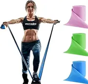 MAYDORHER Resistance Bands for Working Out, Loop Exercise Bands for Booty Leg, Stretch Workout Bands, Butt, Glutes, Hip, Gym, Elastic Bands for Home, Yoga, Pilates (3 Pcs, 15 x 150cm)