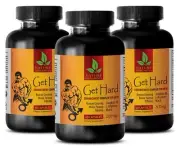 Focus Strength - GET HARD COMPLEX - Active Wellness 3 Bottles 180 Capsules