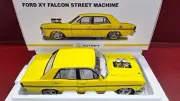1:18 BIANTE - FORD XY FALCON STREET MACHINE - NEON YELLOW 'HAZARD'