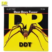 DR DDT-11 Drop-Down Tuning Nickel Plated Electric Guitar Strings 11-54