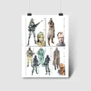 Foxhound & Genome Soldiers MGS Poster | Metal Gear Solid | High Quality Prints