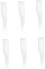 3pair Christmas Party Dress up Masquerade Eyebrows Costume Eyebrows Faux Facial Hair Fake Mustache and Eyebrows Fake Eyebrow Costume Facial Hair Fake Beard White Plush Fabrics