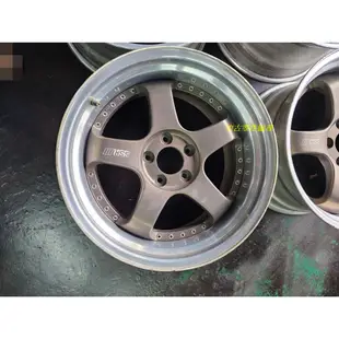 (中古零件協尋) SSR SP1 18吋 5X114.3 三片式鍛造鋁圈 前後配 前8J後9J