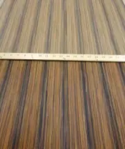 Rosewood composite wood veneer 24" x 96" on paper backer 1/40" thickness 2301