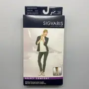 SIGVARIS SELECT COMFORT KNEE HIGH 20-30mmHg COMPRESSION SOCKS CT NATURAL XS