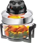 17l Digital Turbo Convection Oven Electric Cooker Air Fryer 1400w