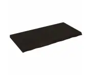 vidaXL Table Top Dark Brown 120x60x6 cm Treated Solid Wood Oak