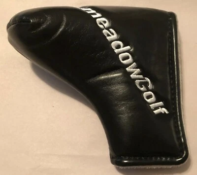 Pinemeadow Golf Black Golf Club Blade Putter Head Cover *NEW, Free S&H*