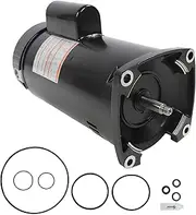 Pool Pump Motor 1.5, 1.5 Horsepower Above Ground Inground Swimming Pool Pump B2842 Full Rated 56Y Frame Square Flange Replacement, 3450RPM