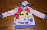 Shimmer and Shine Toddler Girl Jacket Hoodie Featuring Shimmer New 3T