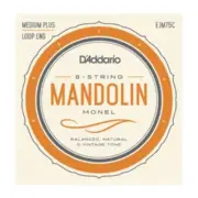 EJM75C D'addario Monel Mandolin String Set - Medium Plus 11-41