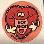 80s Trend Super Star Scratch & Sniff Stinky Sticker, HOT SHOT Matte, Cinnamon