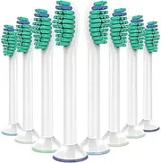 Replacement Toothbrush Heads Compatible with Electric Toothbrush (Pack of 8)
