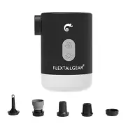 Portable Air Bed Pump 3600mAh Rechargeable Battery Black PUMP