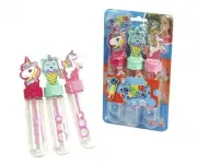 Simba 107286206 - Bubble Fun - Mini-Seifenblasenstab Unicorn - New