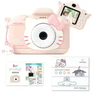 Sanrio Hello Kitty Kids Camera Toy | 48MP Photo, 1080p Video, 32GB, Gift Set JP