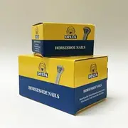 Mustad Delta 5 City Horseshoe Nails 250 Count Box