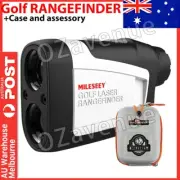 Mileseey 600M Golf Laser Range Finder with Slope On/Off Flagpole Lock Vibration