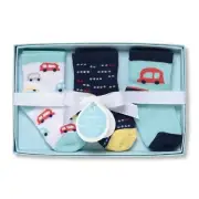 Baby Dumplin Boys "Beep Beep" Socks Gift Set