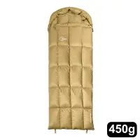 在飛比找Yahoo奇摩購物中心優惠-【Outdoorbase】天光羽絨睡袋450g RDS認證頂