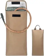 Hydration Bladder Insulation Sleeve - Hydration Bladder Insulation Sleeve - Cooler Bag - Lightweight Storage Pouch for 2-2.5L Water Bladder, 600D Oxford Water Bag