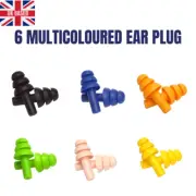 Pairs of Silicon Reusable Ear Plugs for Sleeping Noise-Cancelling Swimming Work
