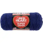 Red Heart Super Saver Yarn-Soft Navy E300B-387