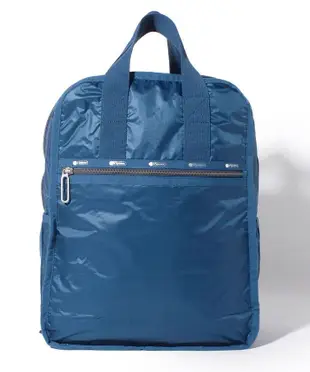 【熱賣精選】 Lesportsac 2297 墨藍 Urban Backpack  超輕量雙肩拉鍊手提後背包 限量優