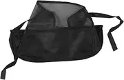 TINEASUR Car Organizer Between Seats Sturdy Purse Holder for Car Capacity Backseat Storage Net Pocket for Handbags Phones Umbrellas and More