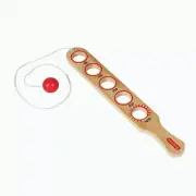 Schylling Flip Stick Retro 5 Hole Paddle Ball Game